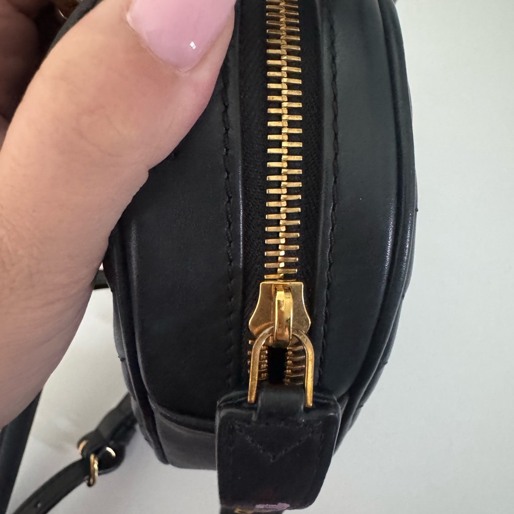 Louis Vuitton Black Heart Clutch with Gold Accents - Picture 9 of 9